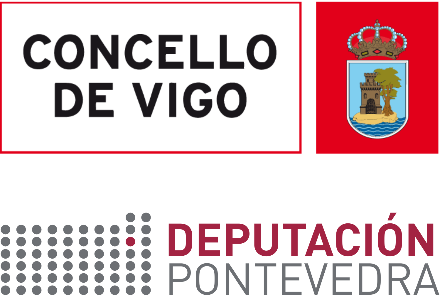Logo Concello De Vigo Y Diputacion Pontevedra